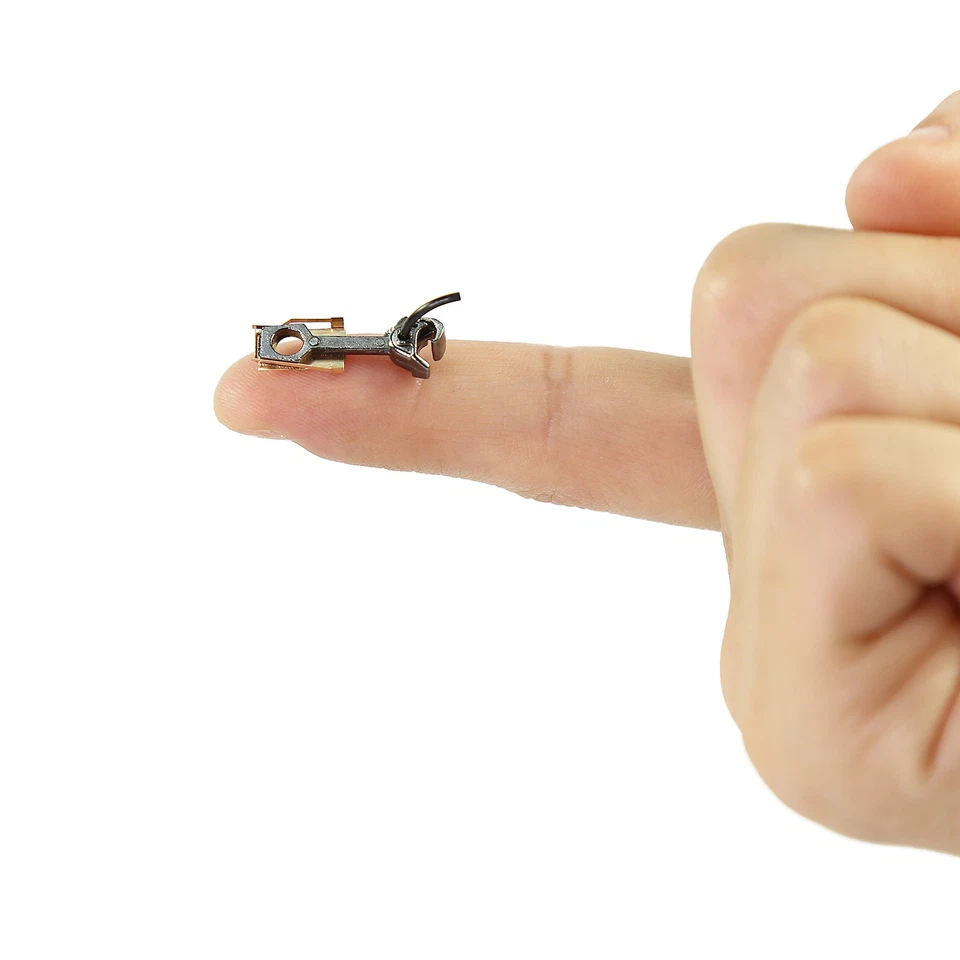 Evemodel 12pcs HO Scale 1:87 Knuckle Metal Couplers Coupling Hooks - Image 3 of 4