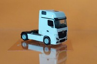 Herpa 317948 Mercedes-Benz Actros L Gigaspace Szm 2Achs Weiß 1:87 Neu Lkw