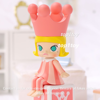 POP MART x MOLLY Happy Train Party Princess Molly Pink Mini Figure