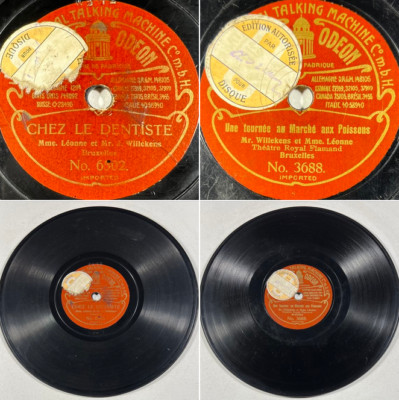 Herr Willekens und Frau Léonne: Eine Tour zum Fischmarkt 78 U/min 7'' ODEON