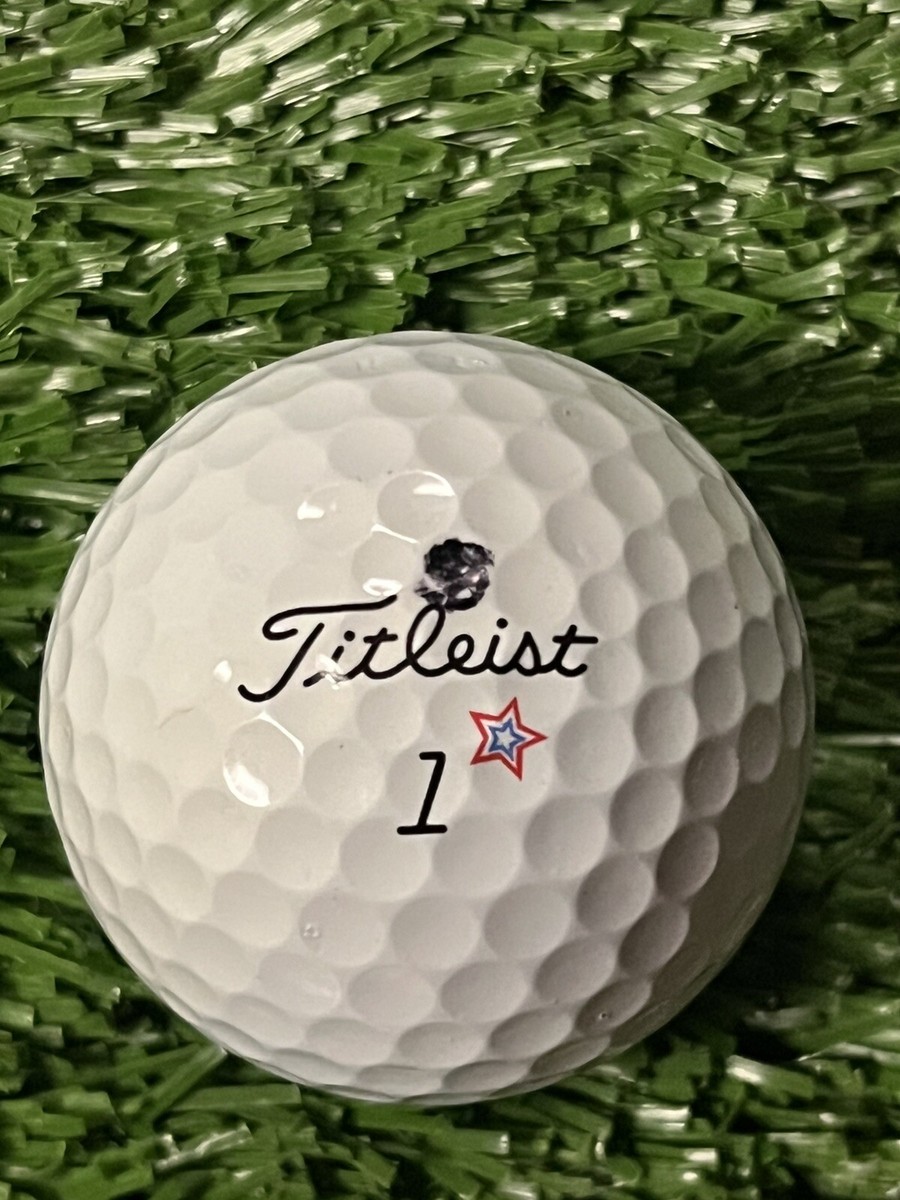 Extremely Rare Titelist Pro V1 Blue, And Red Star #1 Special