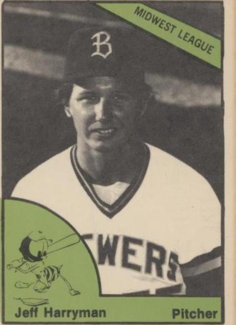 1978 TCMA The Minors - Jeff Harryman #0157 (RC) for sale online | eBay