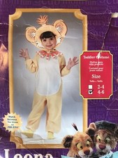 Between the Lions Leona Lion Costume Toddler 4-6