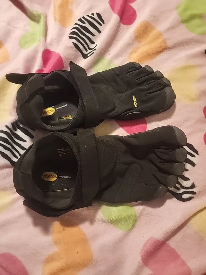 Vibram FiveFingers KMD Sport 2.0 shoes 21M3601 black size 11.5-12 . - Image 2 of 4