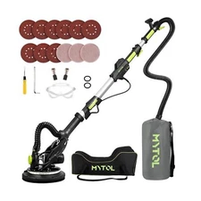 MYTOL Drywall Sander, 7.2A Electric Drywall Sander with Vacuum Dust Collectio...