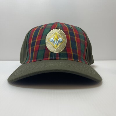 New BSA Cub Scouts Webelos Green Flex Fit Cap Stretch Fit Technology Size M L