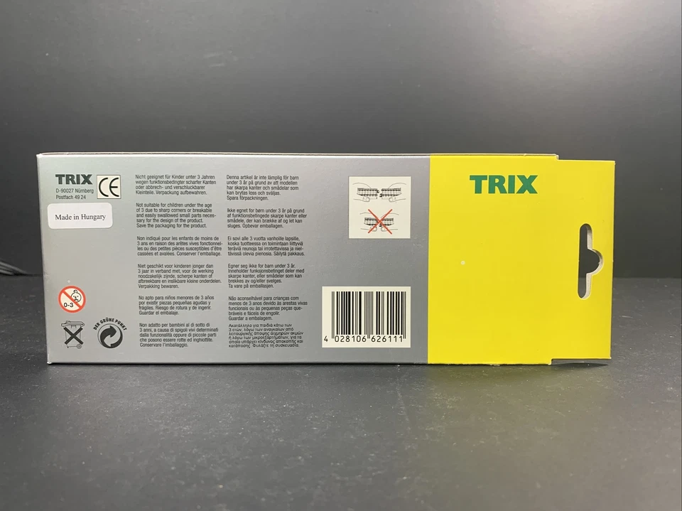 Trix M62611 HO Gauge C Track Left Hand Motorised Turnout  - Image 2 of 4