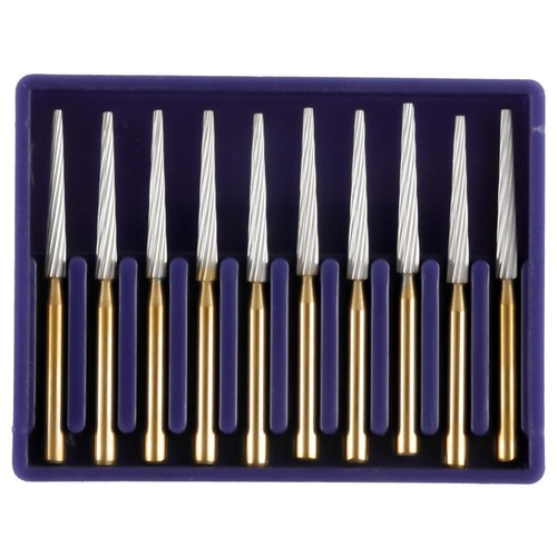 10 Pcs Dental Carbide Steel Trimming Finishing Burs Tungsten Bur FG Handpiece - Afbeelding 71 van 193