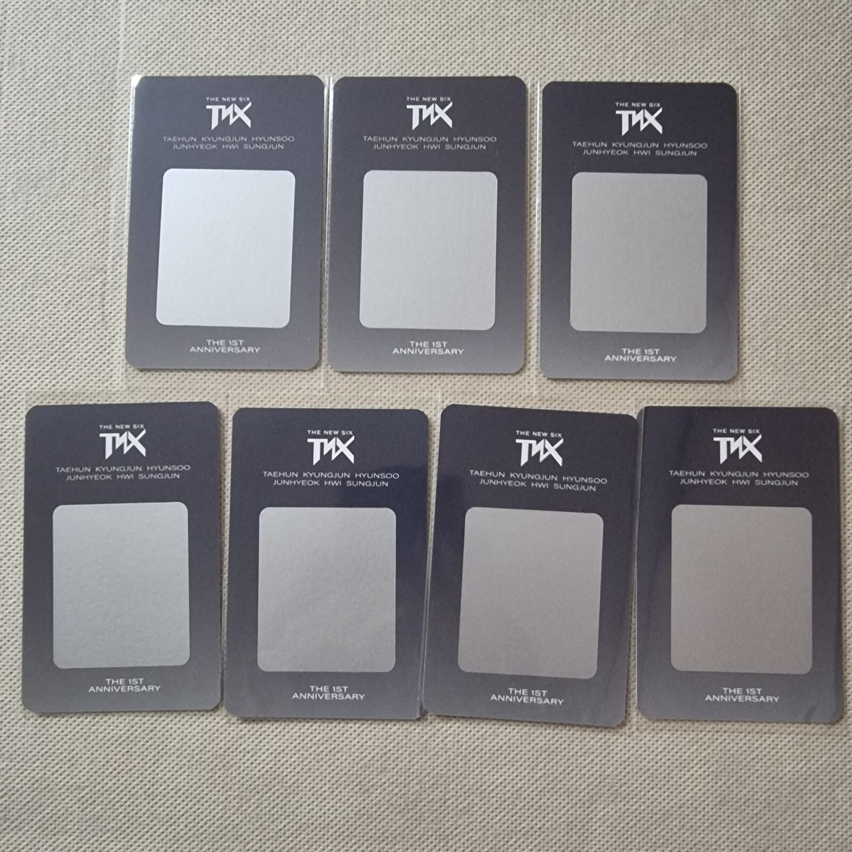 TNX THE 1ST ANNIVERSARY Official SOUND WAVE POB LUCKY DRAW