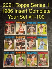 2021 Topps Series 1 1986 ANNIVERSARY ROOKIE Card You Pick Complete Your Set PYC