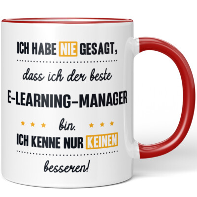 Habe nie gesagt, beste E-Learning-Manager bin. Kenne keinen besseren 10006155190