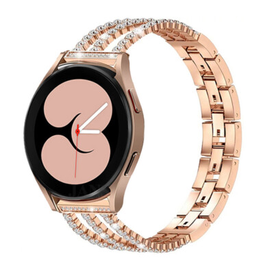 For Samsung Galaxy Watch 6 5 4 40 44mm Classic 42/46mm Bling Band Strap Bracelet