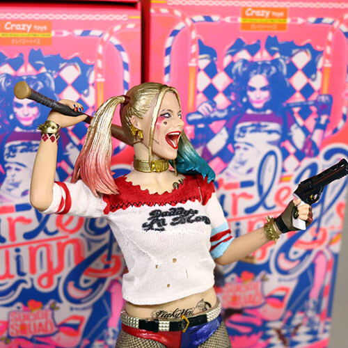 Crazy Toys Harley Quinn DC Escuadrón Suicida 1:6 12" Figura Vestida Estatuilla Estatua - Imagen 8 de 12