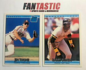 1992 Donruss Baseball Card YOU PICK #1-250 inc RC etc Finish Your Team Set!