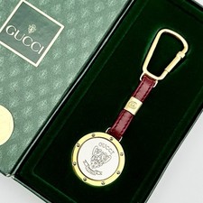 GUCCI Schlüsselanhänger Kette Wappen Silber...