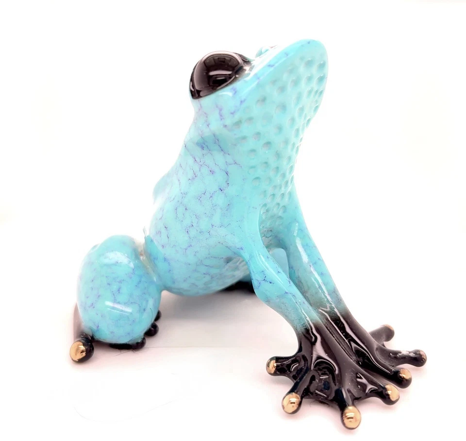 Rare "Capri" Bronze Frog Sculpture by Tim Cotterill a Frogman LE 1378/5000 W/COA - Image 2 of 4
