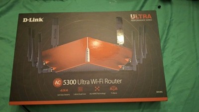 D-Link AC5300 Ultra Wi-Fi Router DIR-895L/R Tri-Band Gigabit w/ 8 Antennas