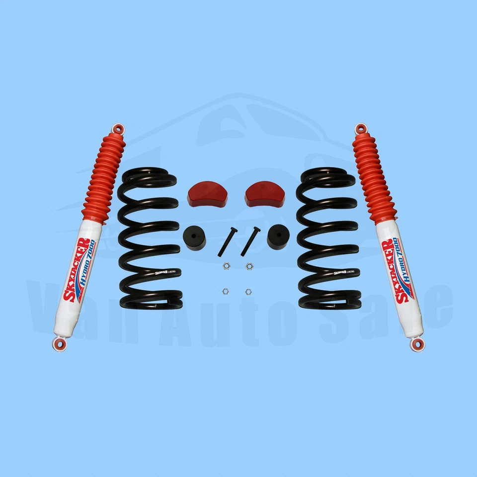 Kit de elevación de suspensión de 2,5" con amortiguadores hidráulicos Skyjacker para Jeep Liberty 2002-2007 Foto 2 de 3