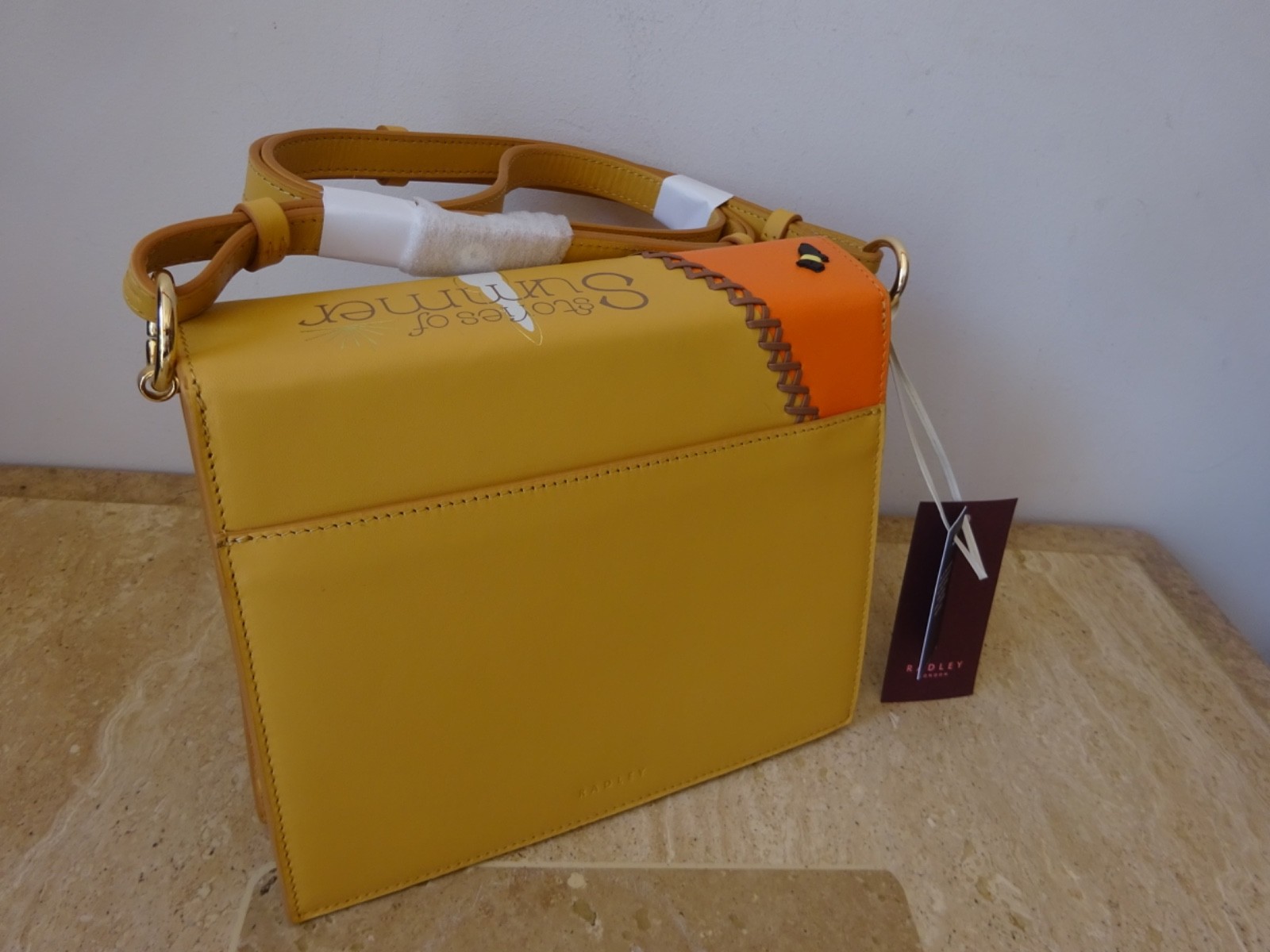 Radley Stories of Summer Book Street Bag Collectible  BNWT image 6