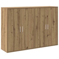 Sideboard Set 2 StüCk Artisan-Eiche 60X31X84 Cm Holzwerkstoff
