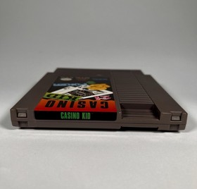 Casino Kid (Nintendo Entertainment System, 1989) NES Game Cleaned & Tested