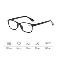 Reading Glasses Mens Womens Unisex Readers Eyeglasses 8 Pack Glasses New Square