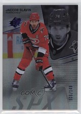 2022-23 SPx Colored Holofoil 106/149 Jaccob Slavin #87 0sp8