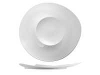 H&h 2 Teller Selection Hotellerie Aus WeißEm Porzellan 31,5X31X3,6H Cm