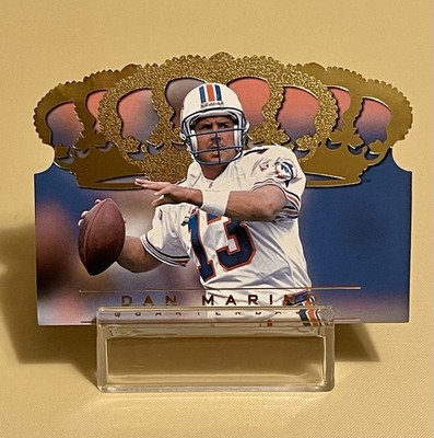 1995 PACIFIC COLLECTION DAN MARINO GOLD TRIPLE CROWN DIE CUT # 0495