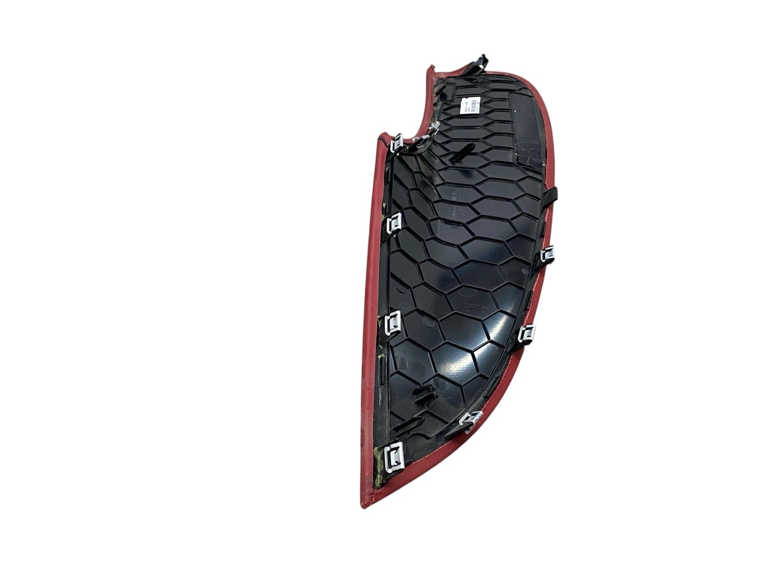 2024 MCLAREN ARTURA RIGHT DOOR PANEL INSERT RED LEATHER *LIGHT INDENT* 16NB647CP