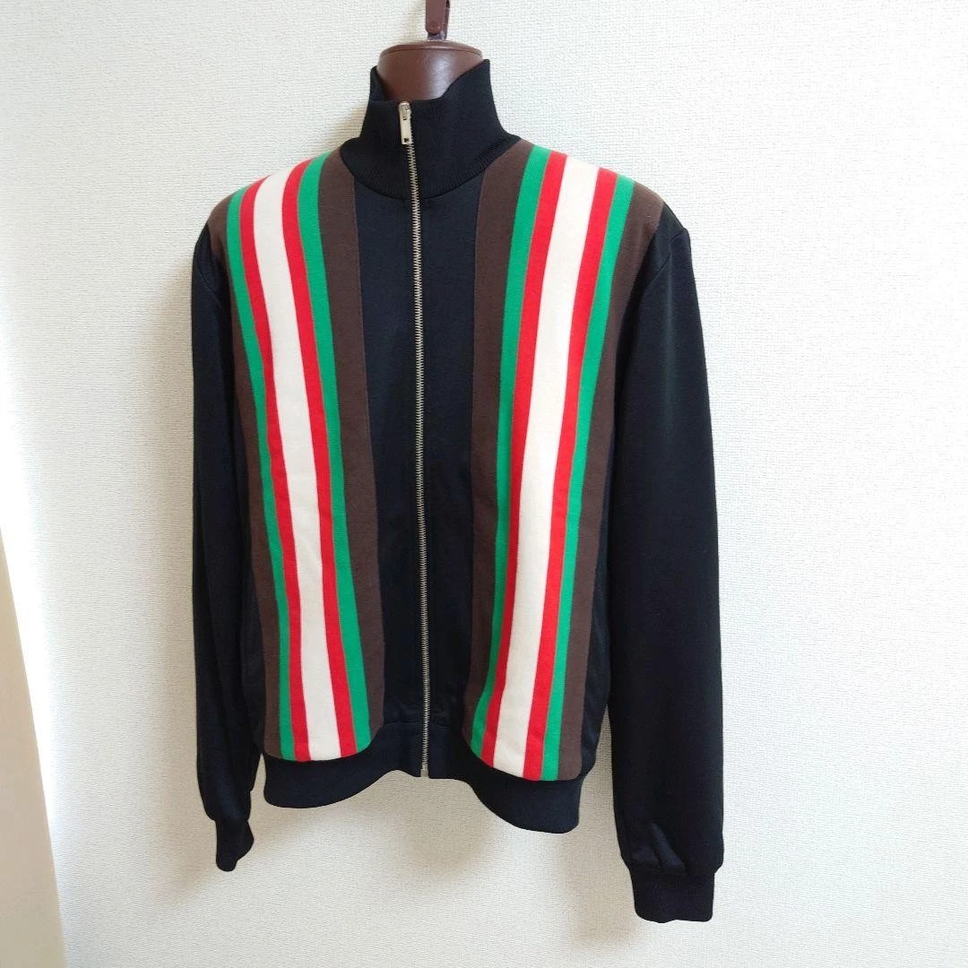 Gucci Sherry Line Blouson Zip Up Nero Tech L Usatoo