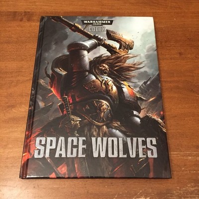 Warhammer 40,000 Space Wolves Codex 2014 Games Workshop Hardcover Good+/VG