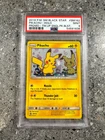 Pokemon TCG Cards Pikachu SM162 Black Star Promo Holo PSA 9 MINT * HD Swirl *
