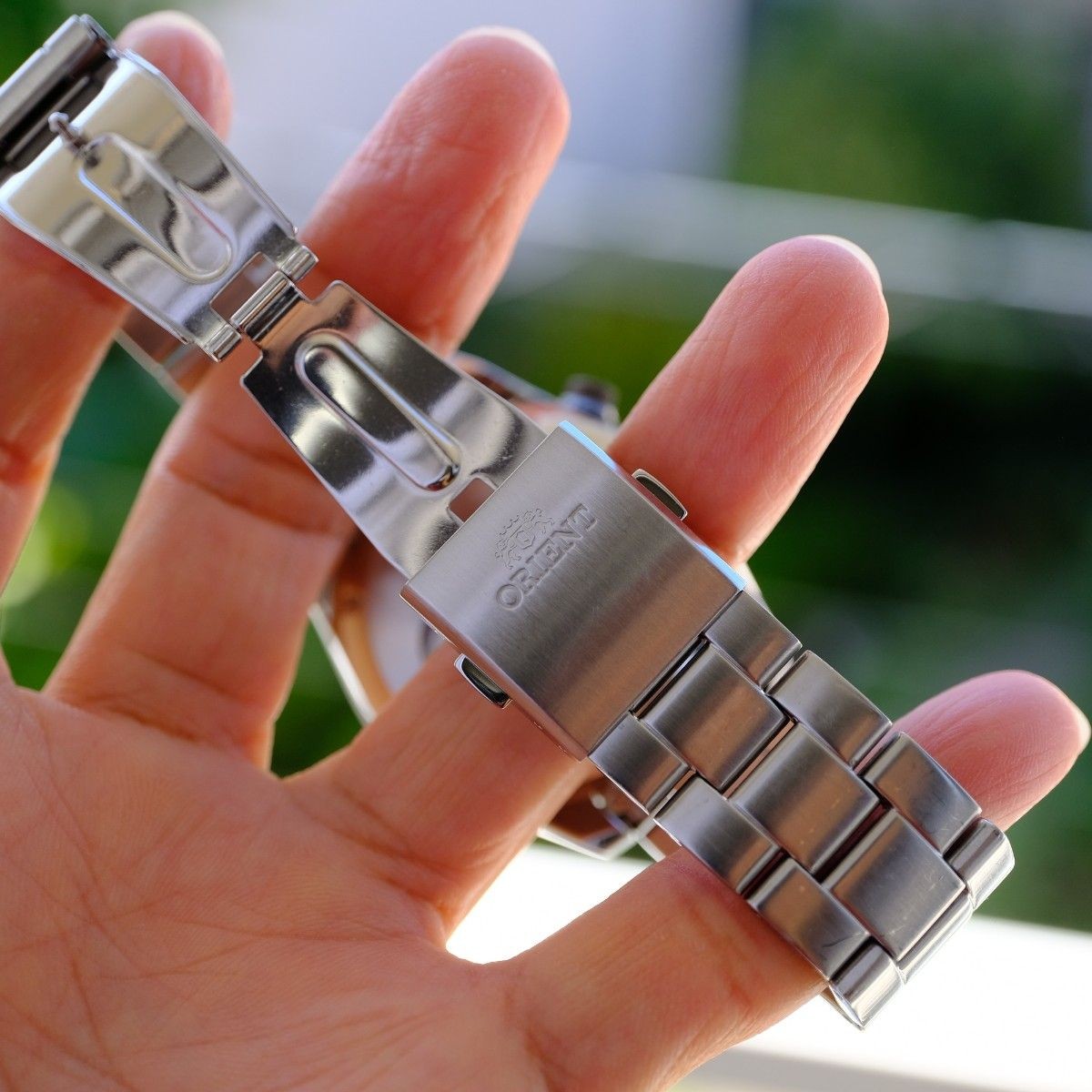 ORIENT Automatic Orient Self winding Watch Brown … - image 7