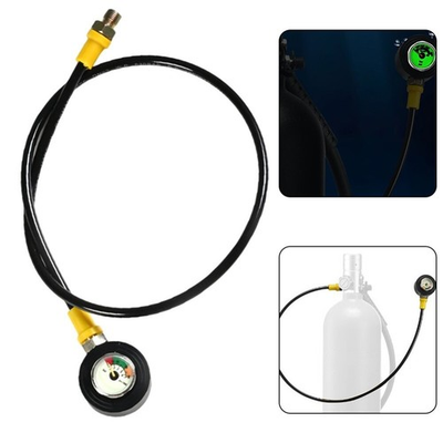 #ad #ad Lightweight Scuba Diving Pressure Gauge Luminous Dial Thread Tester Equipment $30.15