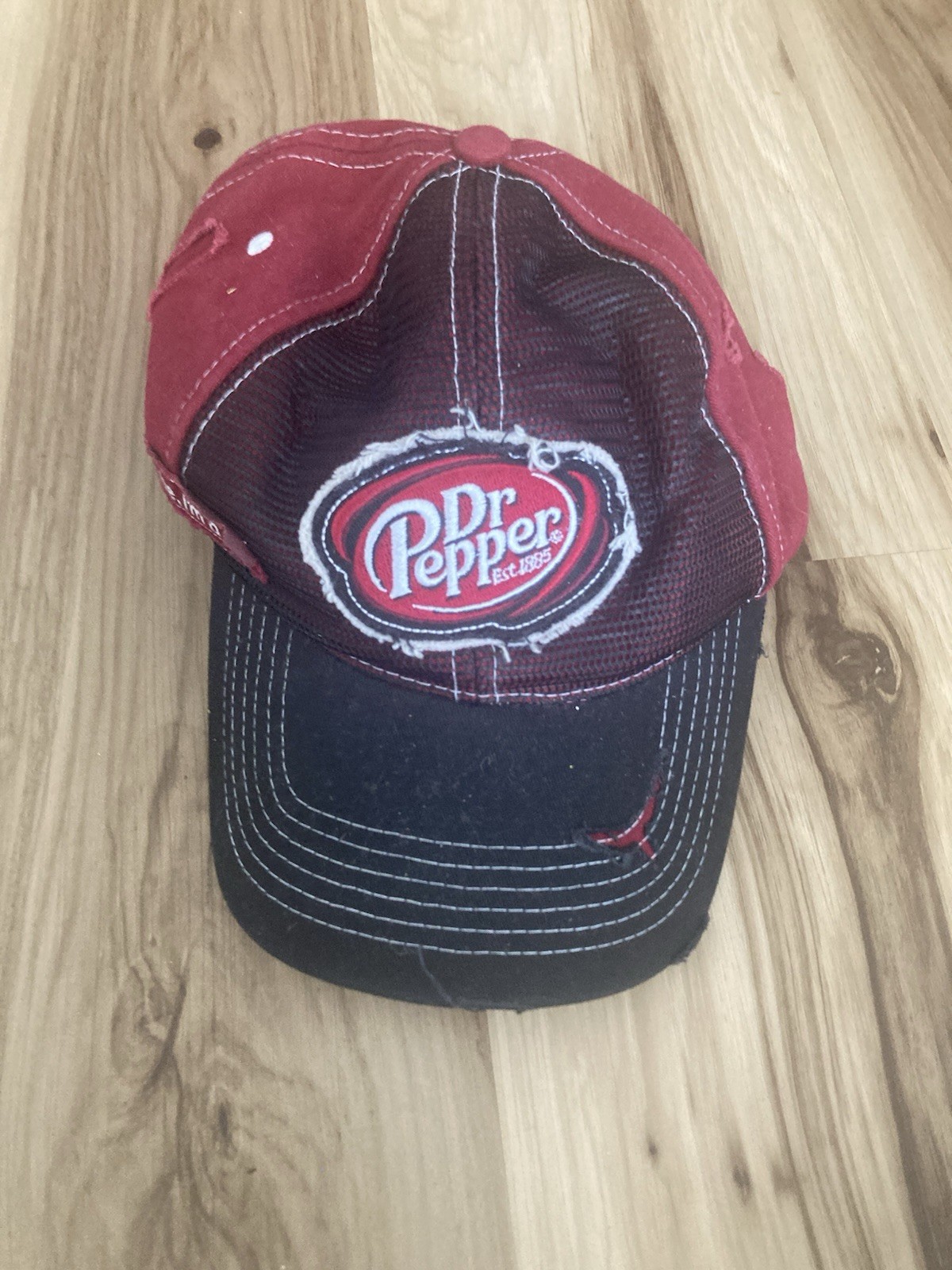 Dr Pepper Mesh Adjustable Baseball Cap - image 1