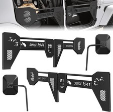 Hocho 4 Half Doors W Mirrors For 2018-26 Jeep Wrangler Jl Gladiator Jt 4 Door Hocho 4 Half Doors W Mirrors For 2018-26 Jeep Wrangler Jl Gladiator Jt 4 Door
