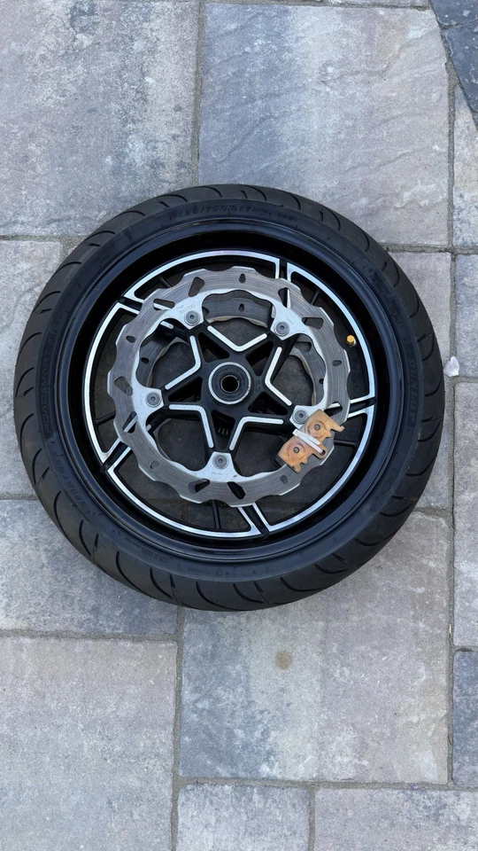 Колеса BMW R1250 RT с передним тормозом Galfer Wave Rotor 2021-2024 новые шины - Изображение 3 из 4