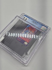 Mega Man 2 NES CGC 7.5 Graded Nintendo Cartridge Not WATA, PSA, VGA