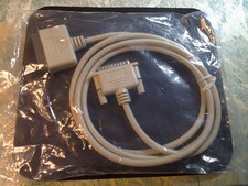 6 Ft Beige Parallel Printer Cable 36-Pin Centronics IEEE 1284 / DB 25-Pin -NOS
