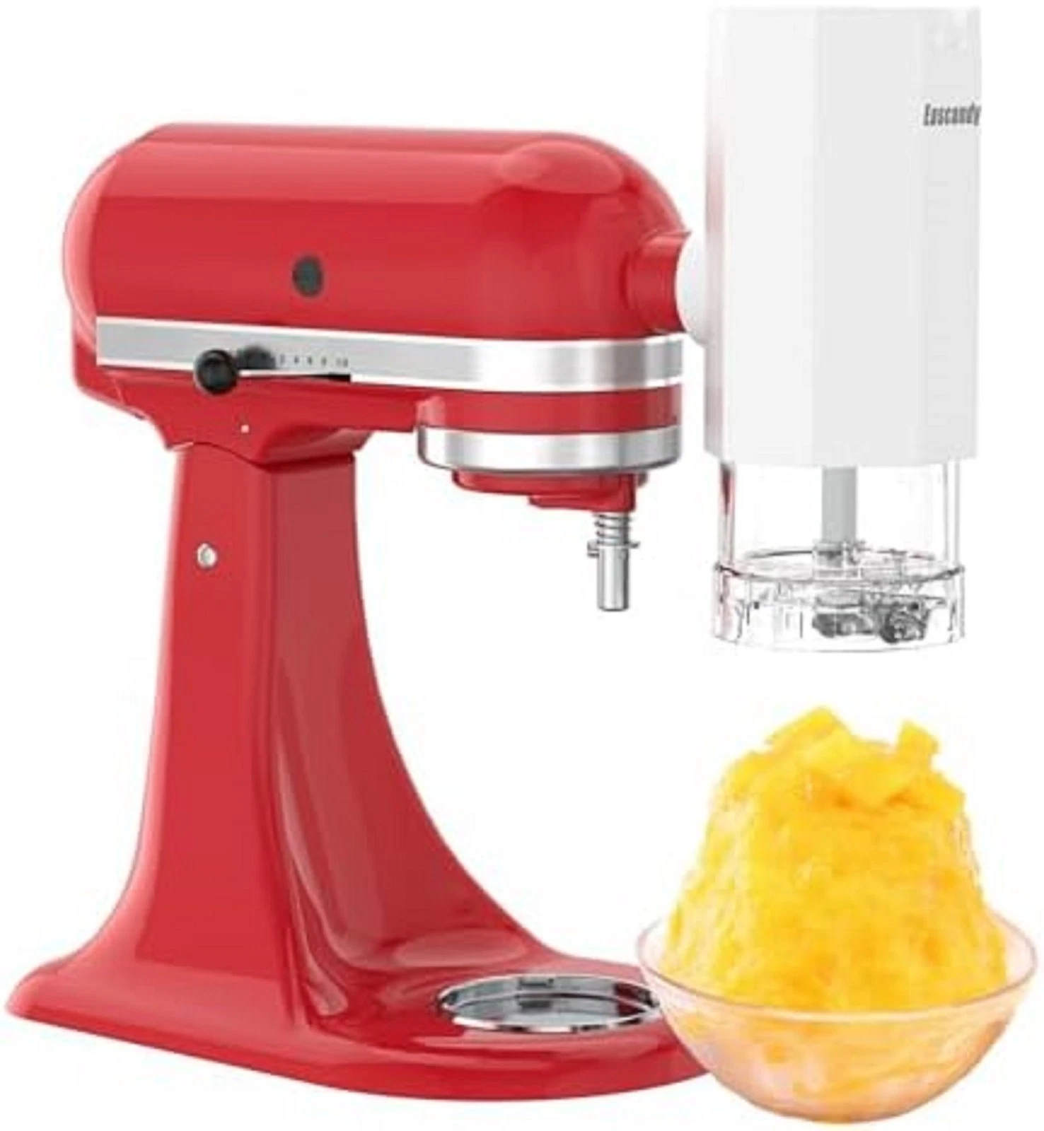 Kitchenaid Shaved Ice Attachment with 8 Molds & Stainless Steel Blade