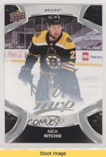 2021-22 Upper Deck MVP Silver Script Nick Ritchie #60 READ 1g3