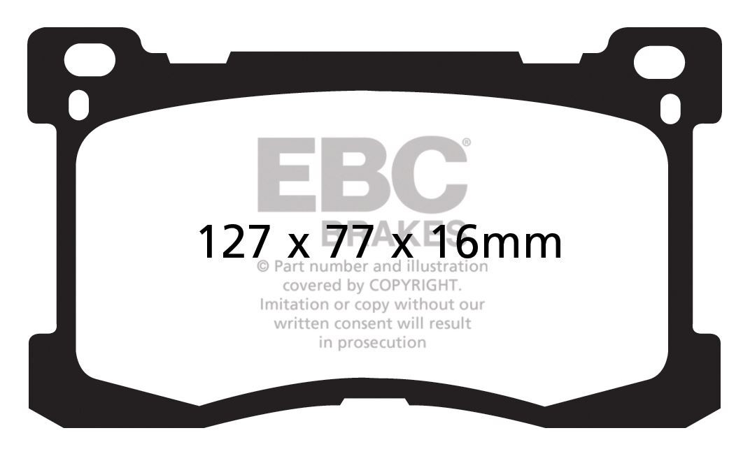 EBC DP31882C BRAKE PAD SET DISC BRAKE