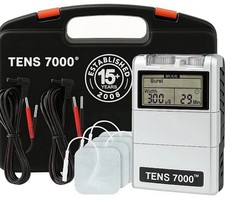 TENS 7000 2nd Edition Digital TENS Unit/includes new 11 packs of 4 pads