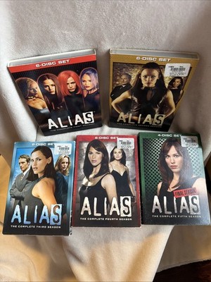 Alias: The Complete Series Seasons 1-5 (DVD, 2010) Season 4 & 5 New/Sealed