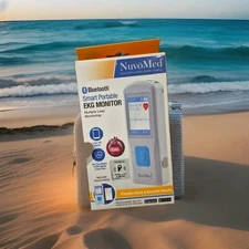NuvoMed Smart Bluetooth EKG Monitor – Portable, Quick & Accurate Results 