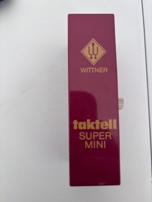 WITTNER TAKTITELL SUPER MINI METRONOM