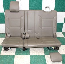Note 16 Yukon Xl Tan Leather Power Folding 3rd Row Bench Seats Set Oe Oem
