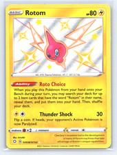 Rotom - SV038/SV122 - Pokemon Shining Fates Sword Shield Shiny Rare Card on eBay