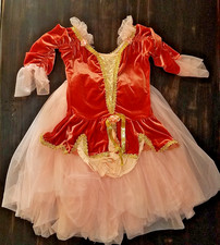 Regal Princess Inspired 2 pc Med Peach Halloween Reeanactment Cosplay Costume